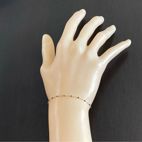 Gorjana 18K Gold Plated Capri Hamptons Bracelet 245-202-535-G - Picture 6 of 10